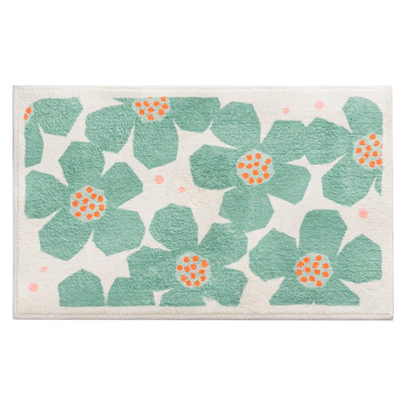 Retro Daisy Bath Mat
