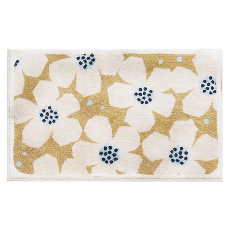 Retro Daisy Bath Mat