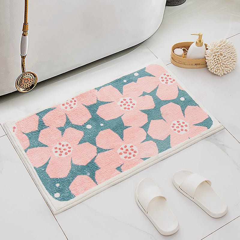 Retro Daisy Bath Mat