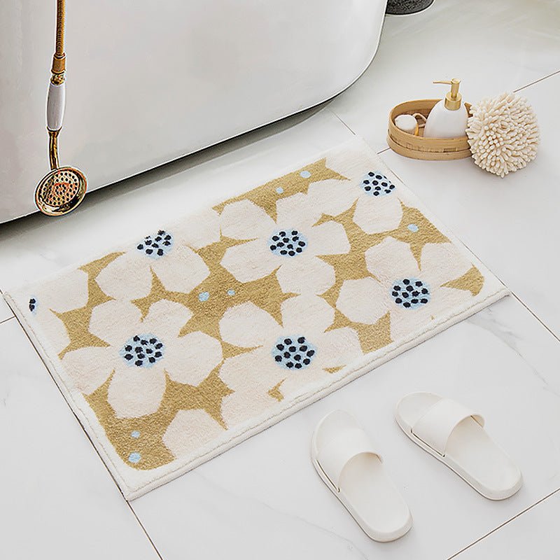 Retro Daisy Bath Mat