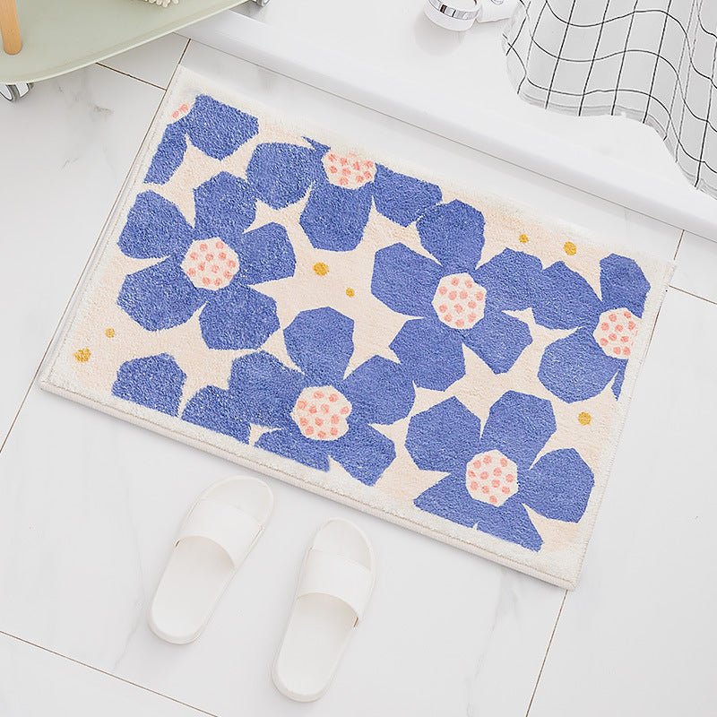 Retro Daisy Bath Mat