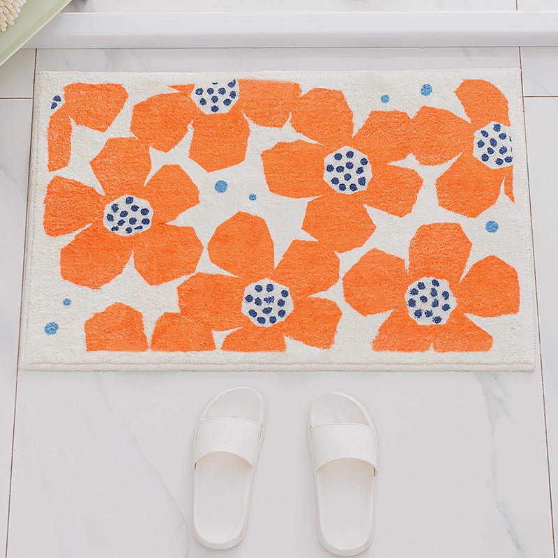 Retro Daisy Bath Mat