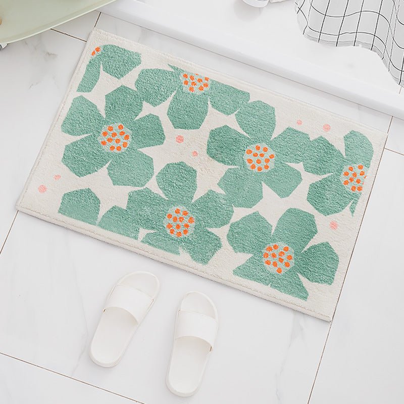 Retro Daisy Bath Mat