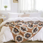 Retro Flower Blanket