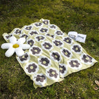 Retro Flower Blanket