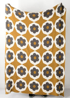 Retro Flower Blanket