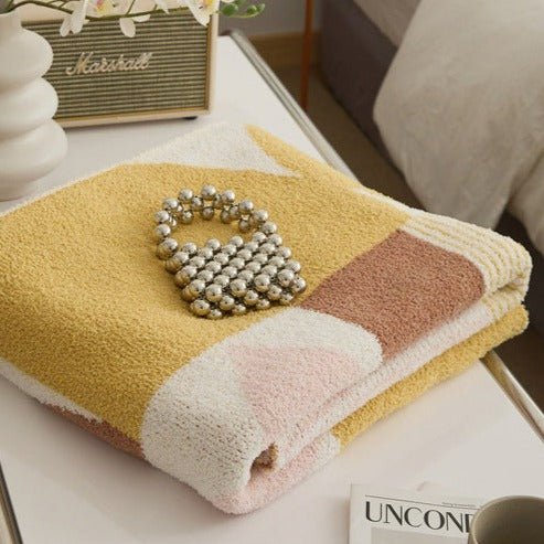Retro Geometric Blanket
