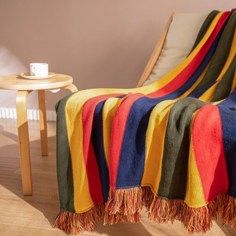 Retro QuadTone Blanket