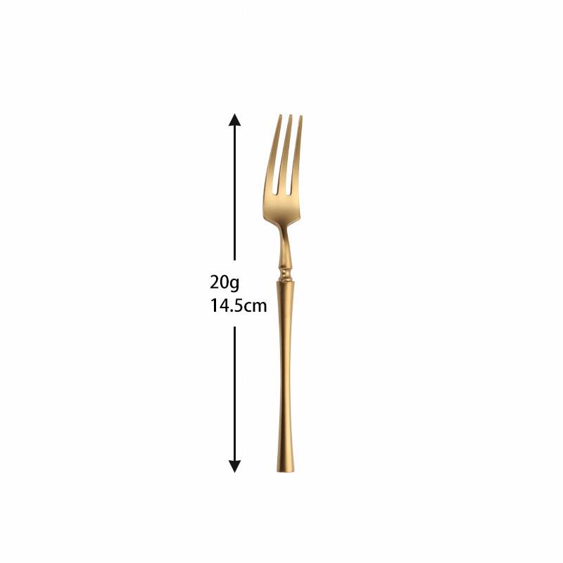 Roman Pillar Stainless Steel Fruit Forks