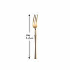 Roman Pillar Stainless Steel Fruit Forks