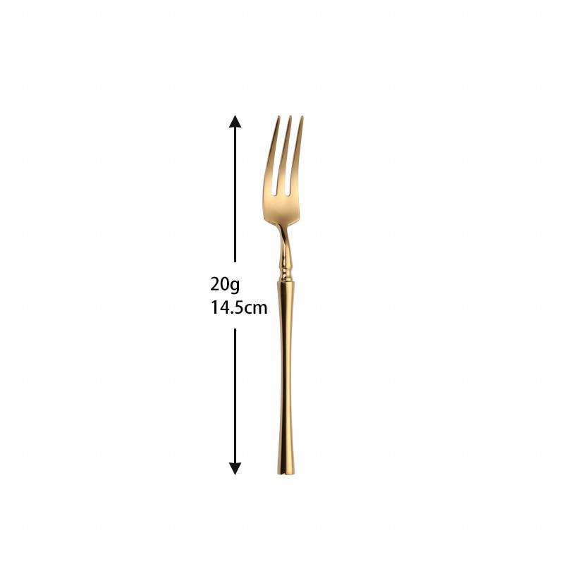 Roman Pillar Stainless Steel Fruit Forks