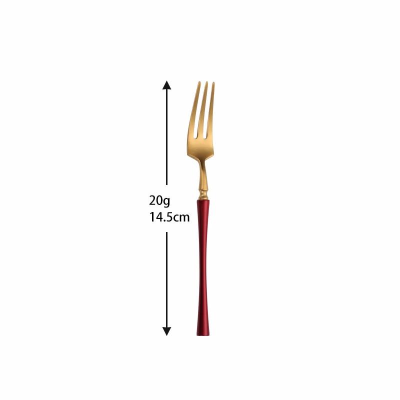 Roman Pillar Stainless Steel Fruit Forks