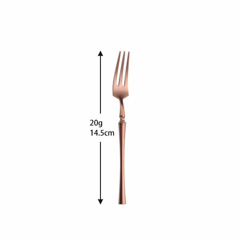 Roman Pillar Stainless Steel Fruit Forks