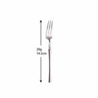 Roman Pillar Stainless Steel Fruit Forks
