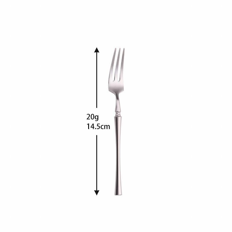 Roman Pillar Stainless Steel Fruit Forks
