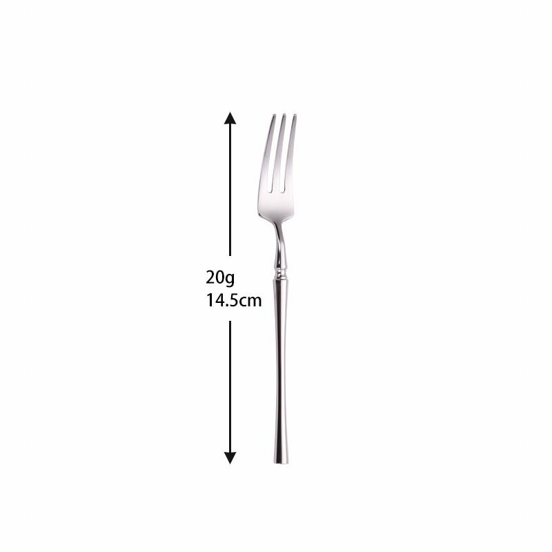 Roman Pillar Stainless Steel Fruit Forks