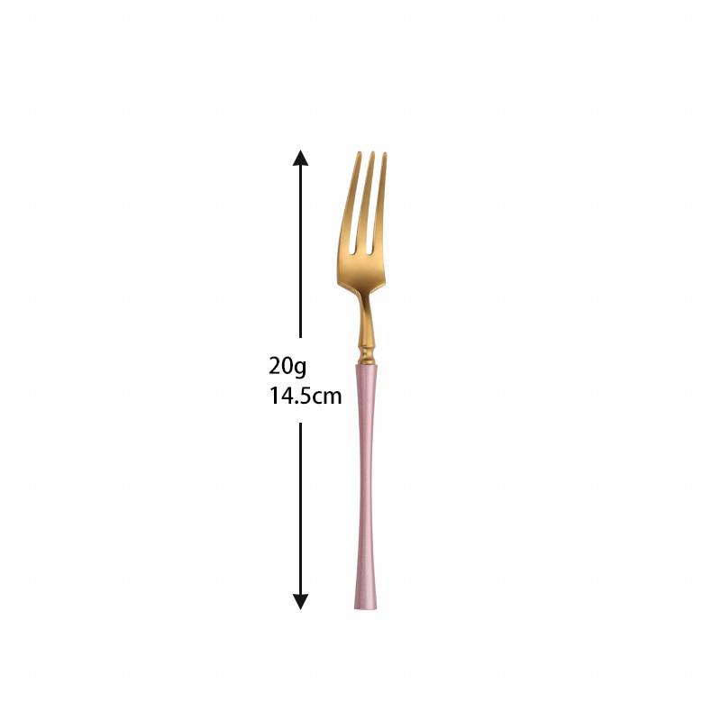 Roman Pillar Stainless Steel Fruit Forks