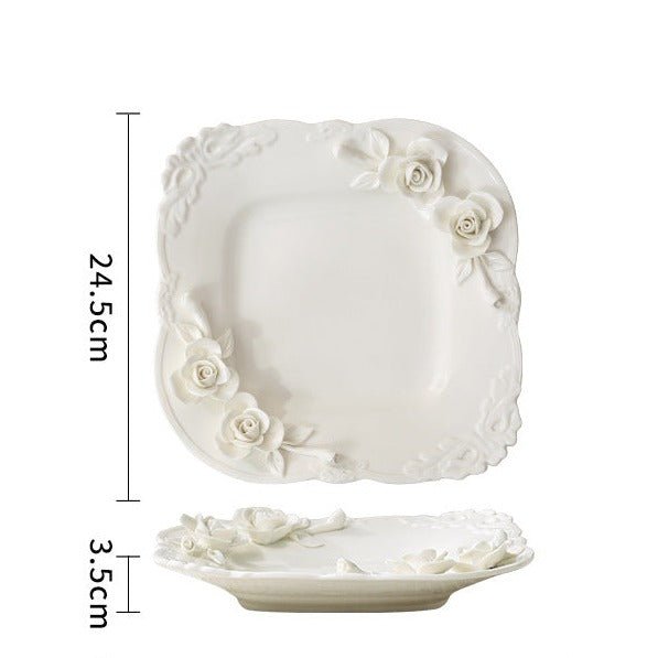 Rose Garland Dinnerware