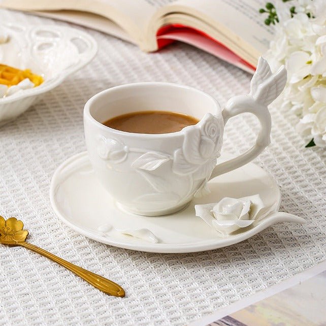 Rose Garland Tea Cup