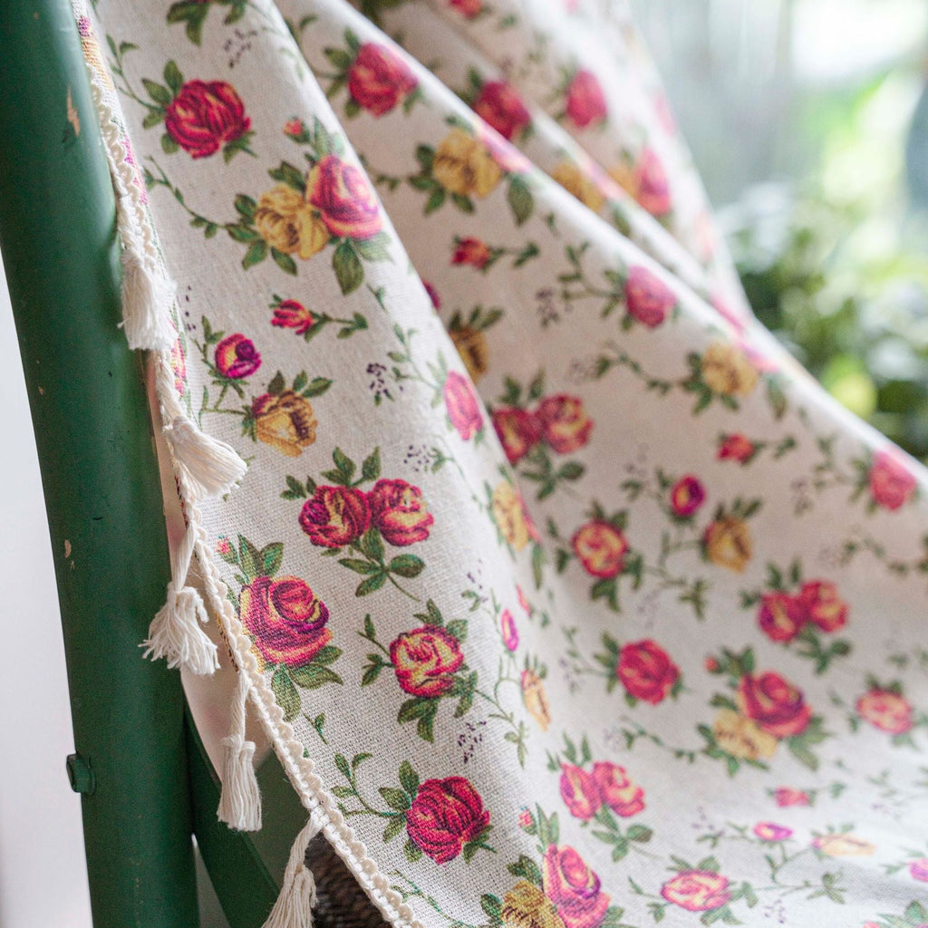 Rose Petal Curtain