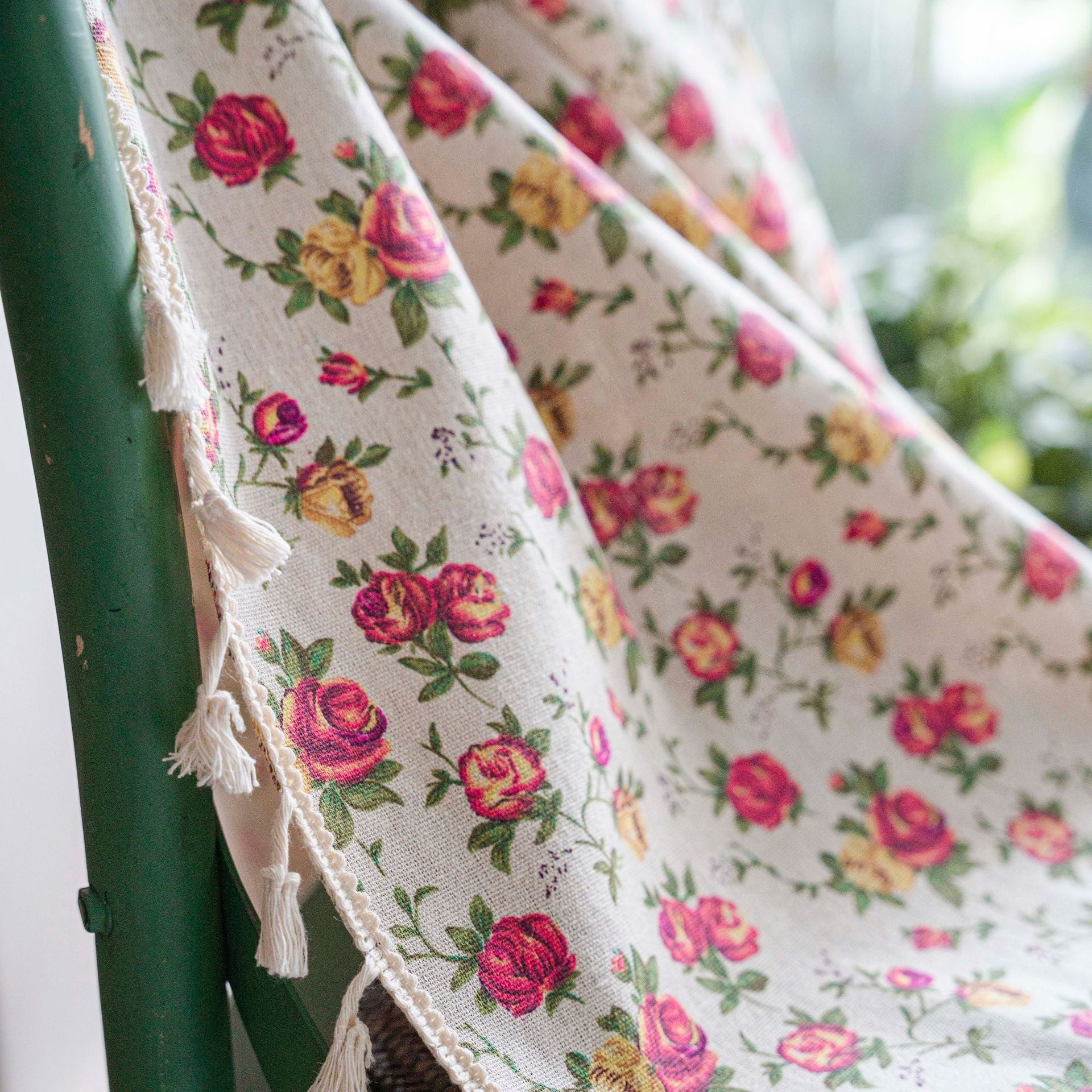 Rose Petal Curtain