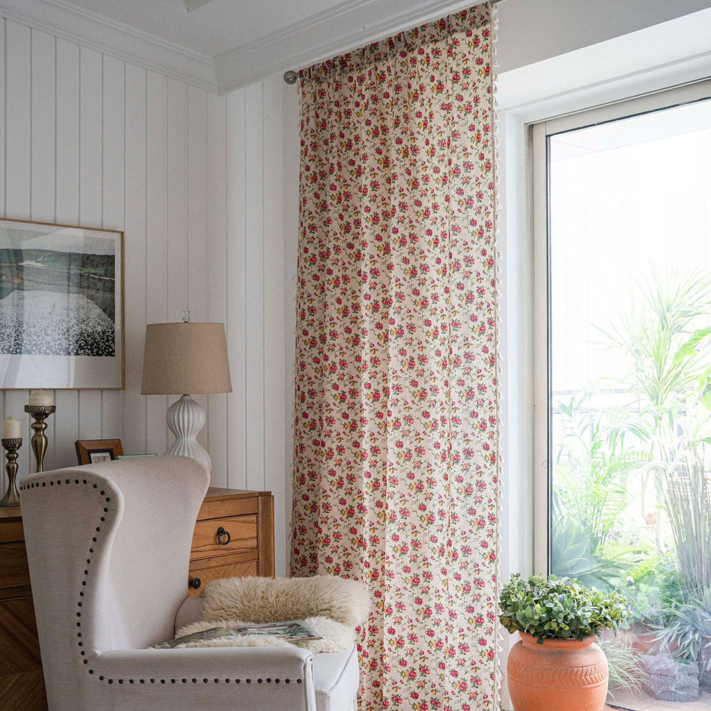 Rose Petal Curtain