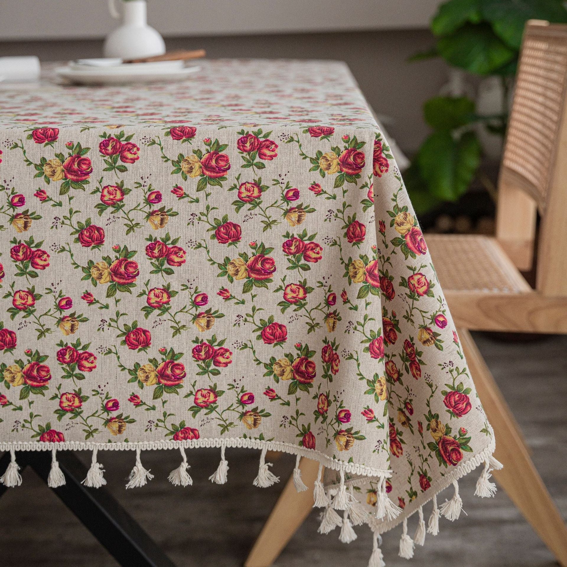Rose Petal Table Cloth