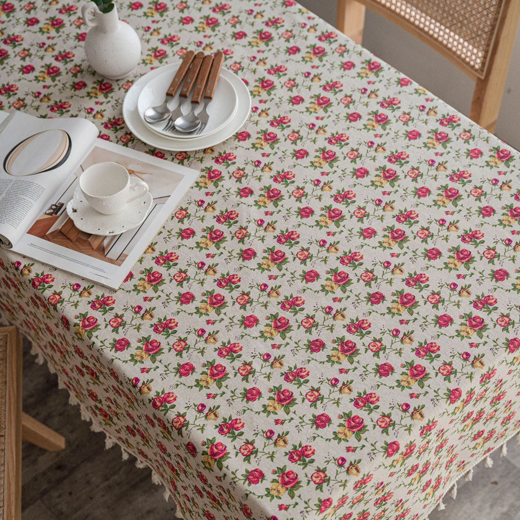 Rose Petal Table Cloth