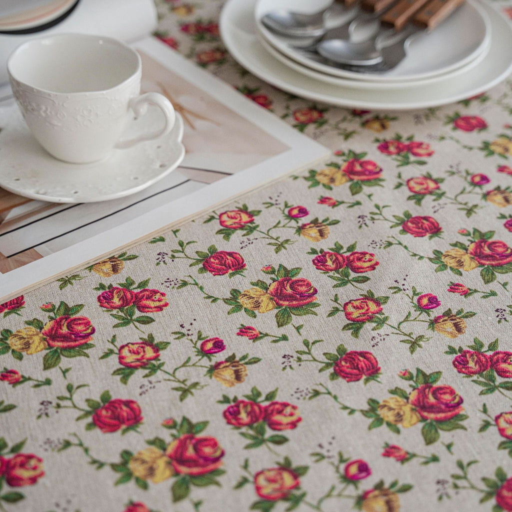Rose Petal Table Cloth
