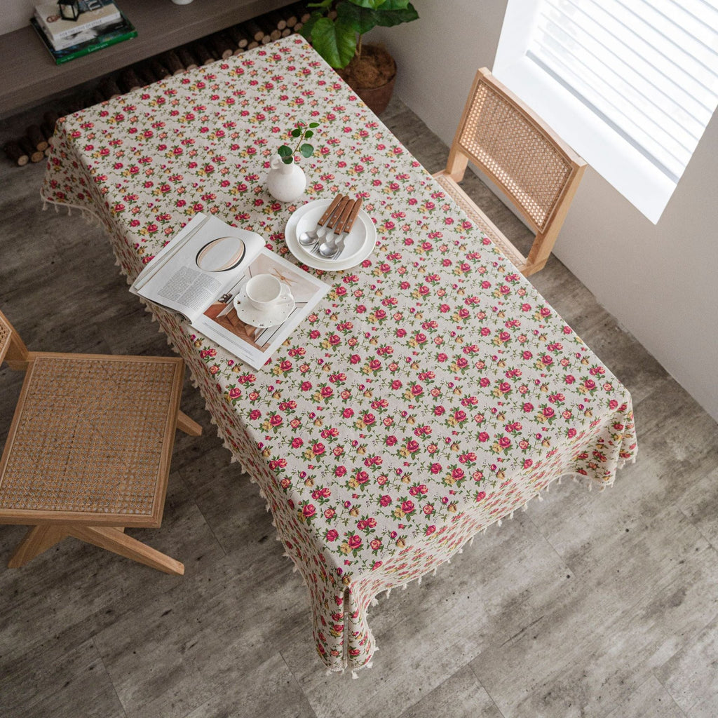 Rose Petal Table Cloth