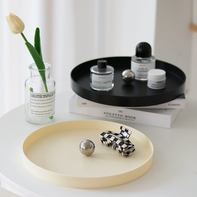 Round Accessories Tray