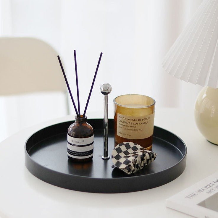 Round Accessories Tray