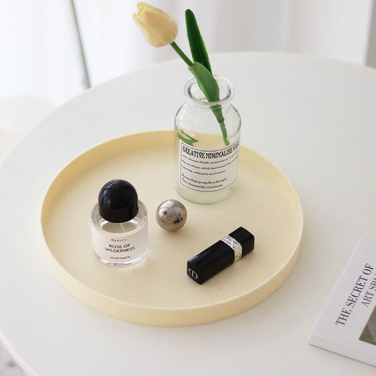 Round Accessories Tray