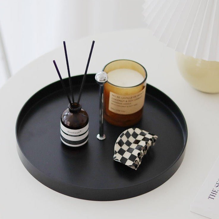 Round Accessories Tray