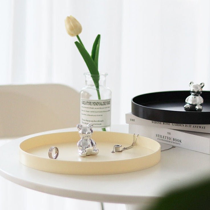 Round Accessories Tray