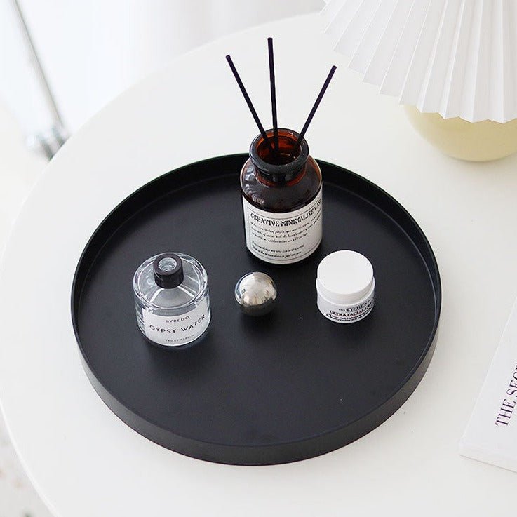 Round Accessories Tray