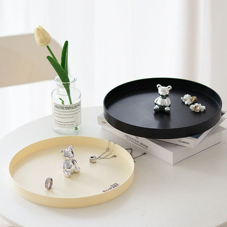 Round Accessories Tray