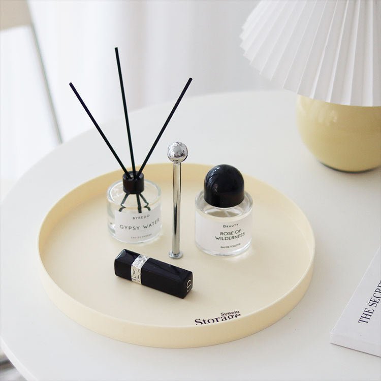 Round Accessories Tray