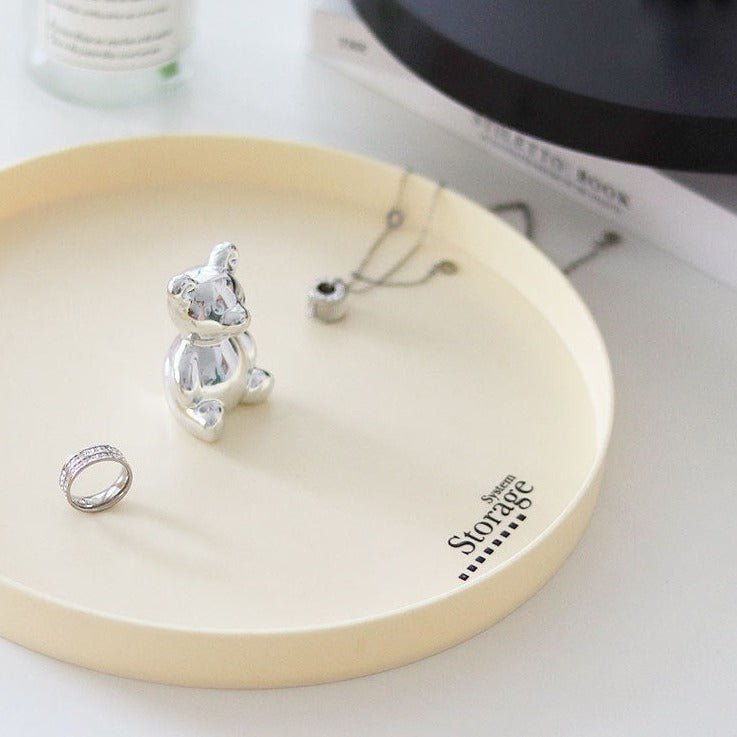 Round Accessories Tray