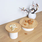 Round Food Display Tray