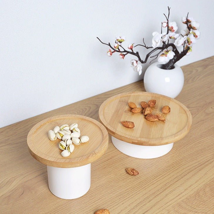 Round Food Display Tray