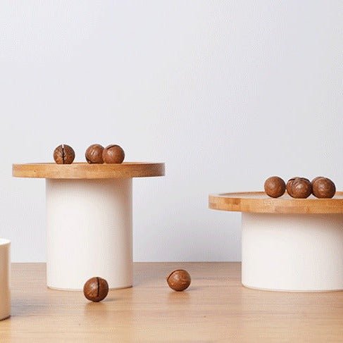 Round Food Display Tray