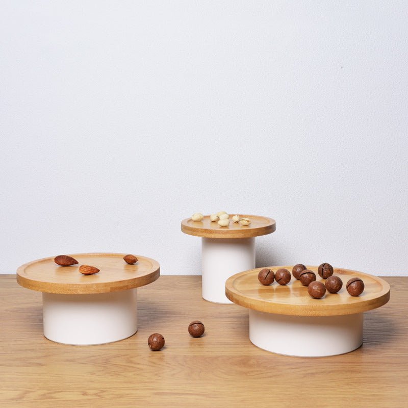 Round Food Display Tray