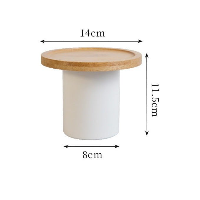 Round Food Display Tray