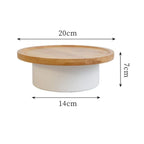 Round Food Display Tray
