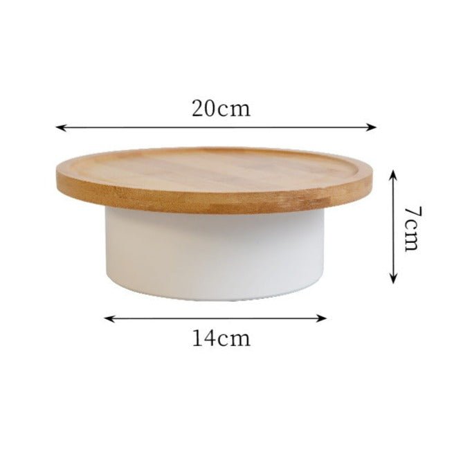 Round Food Display Tray