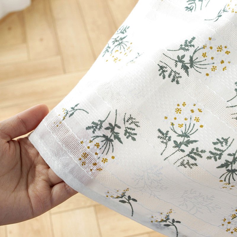 Royal Flower Tassel Table Cloth