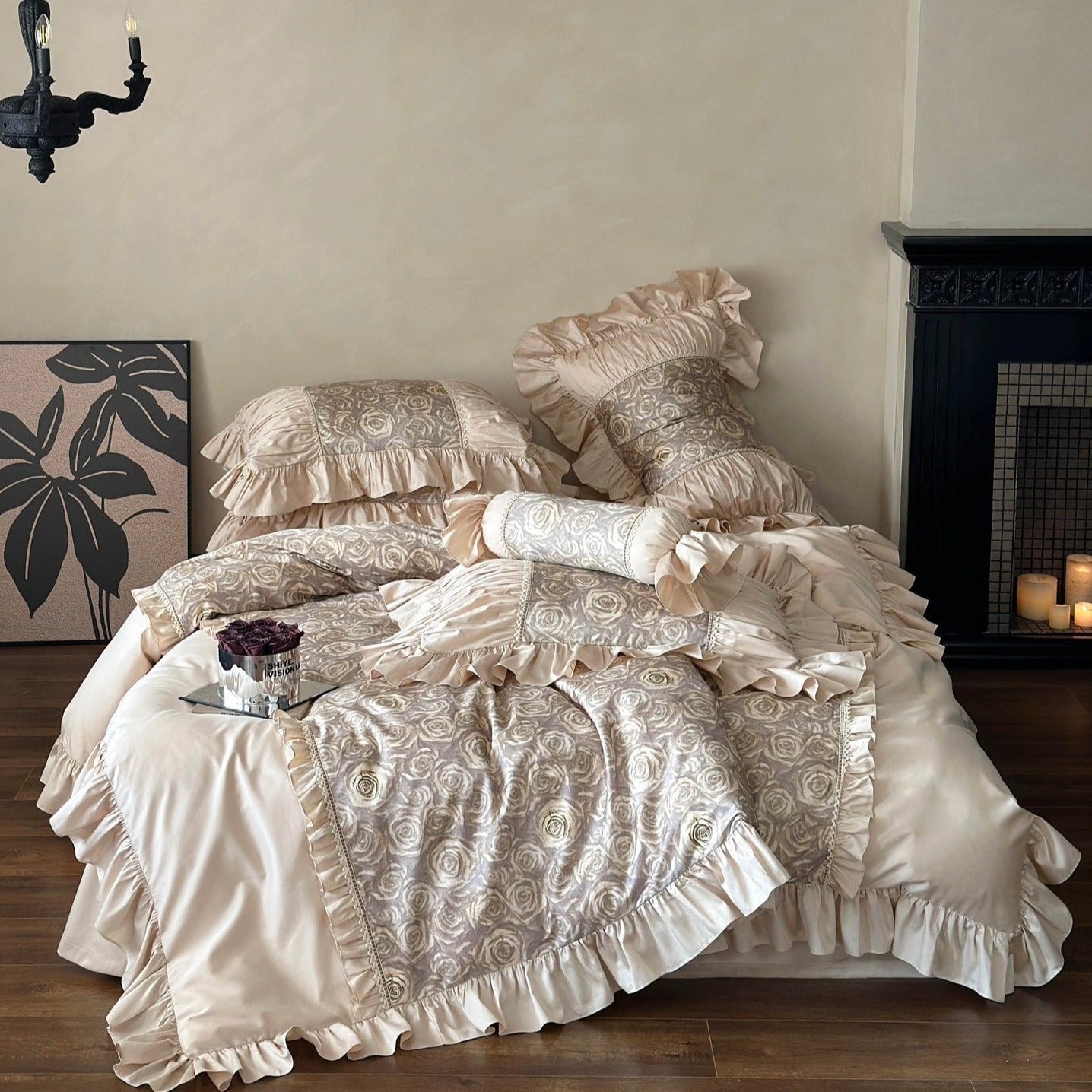 Royal Palace Ruffle Bedding Set