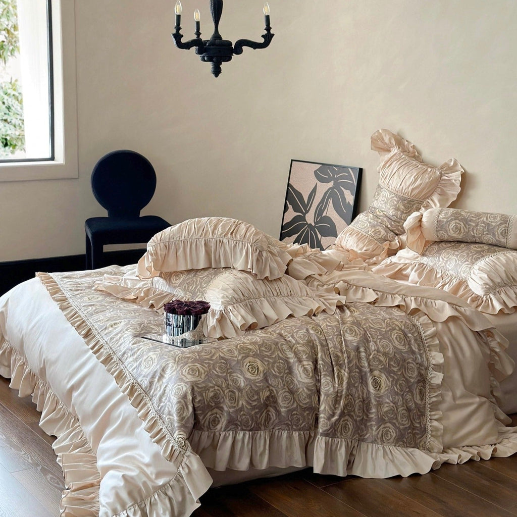 Royal Palace Ruffle Bedding Set