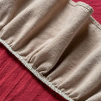 Royal Red Frill Table Cloth